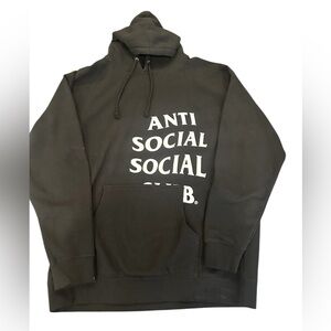 Anti Social Social Club Charcoal Hoodie